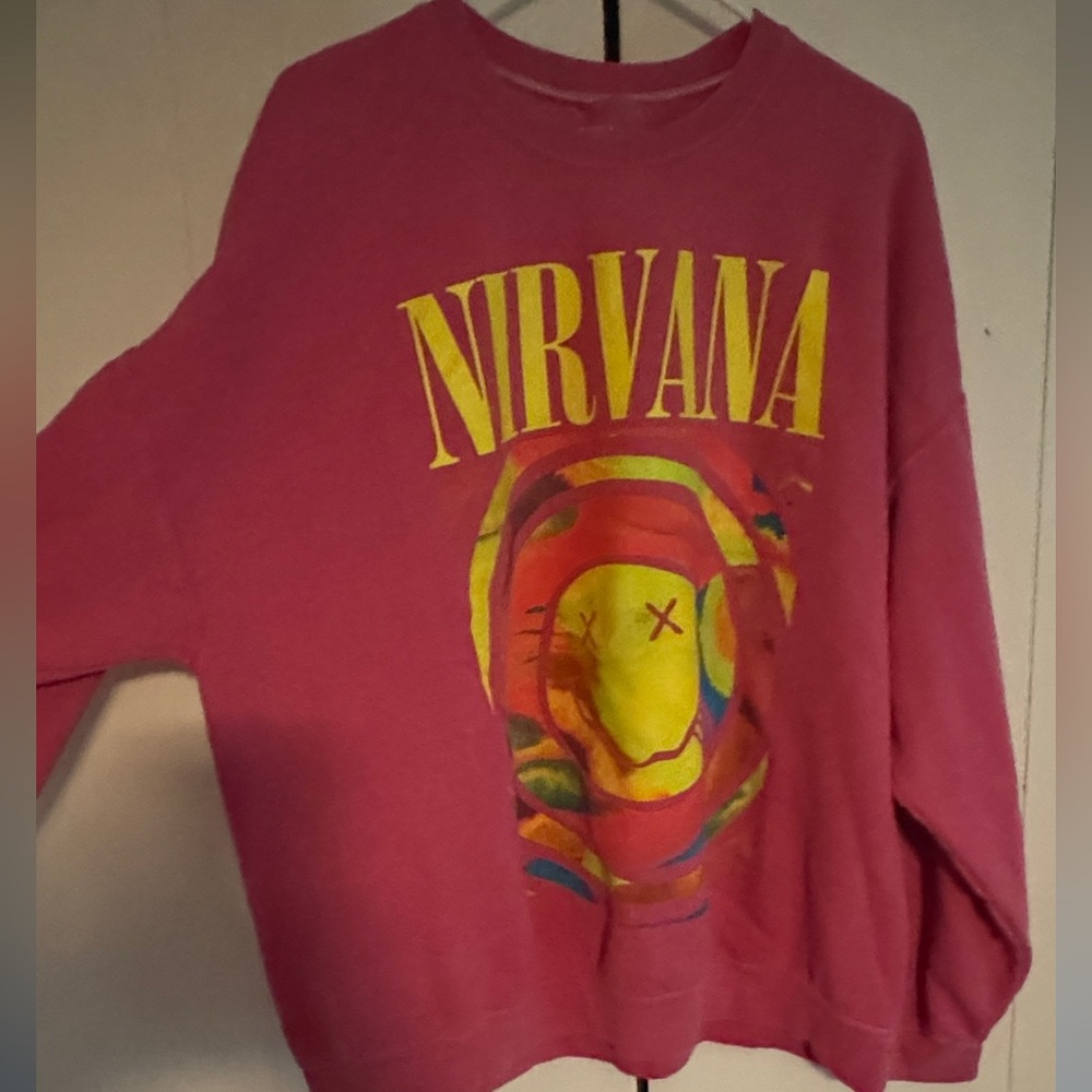 Urban Outfitters coveted VGUC NIRVANA sweatshirt.